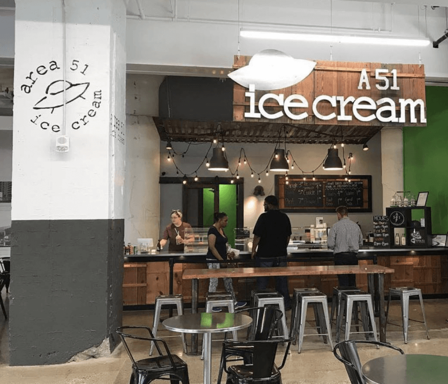 Area 51 Ice Cream Shop 