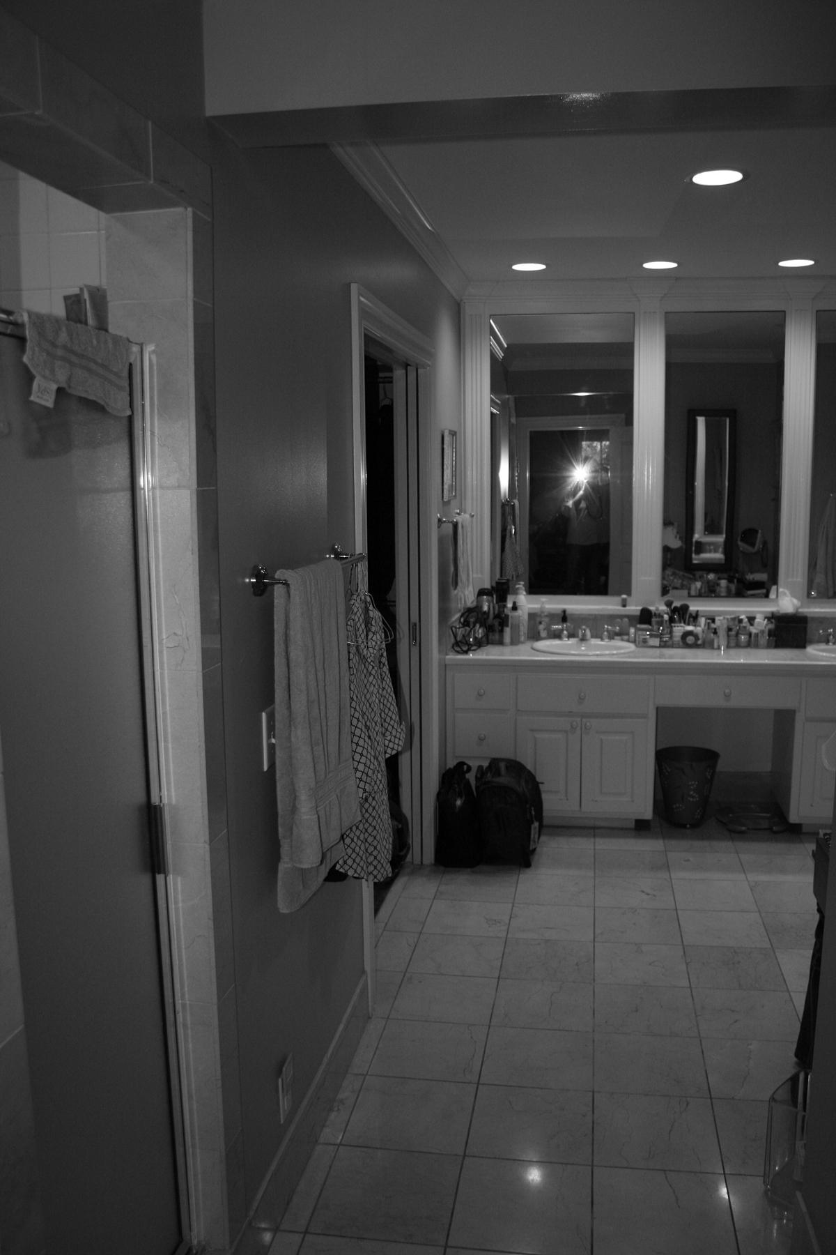 bath 2 vanity before