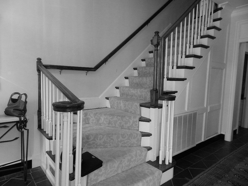 stairs before