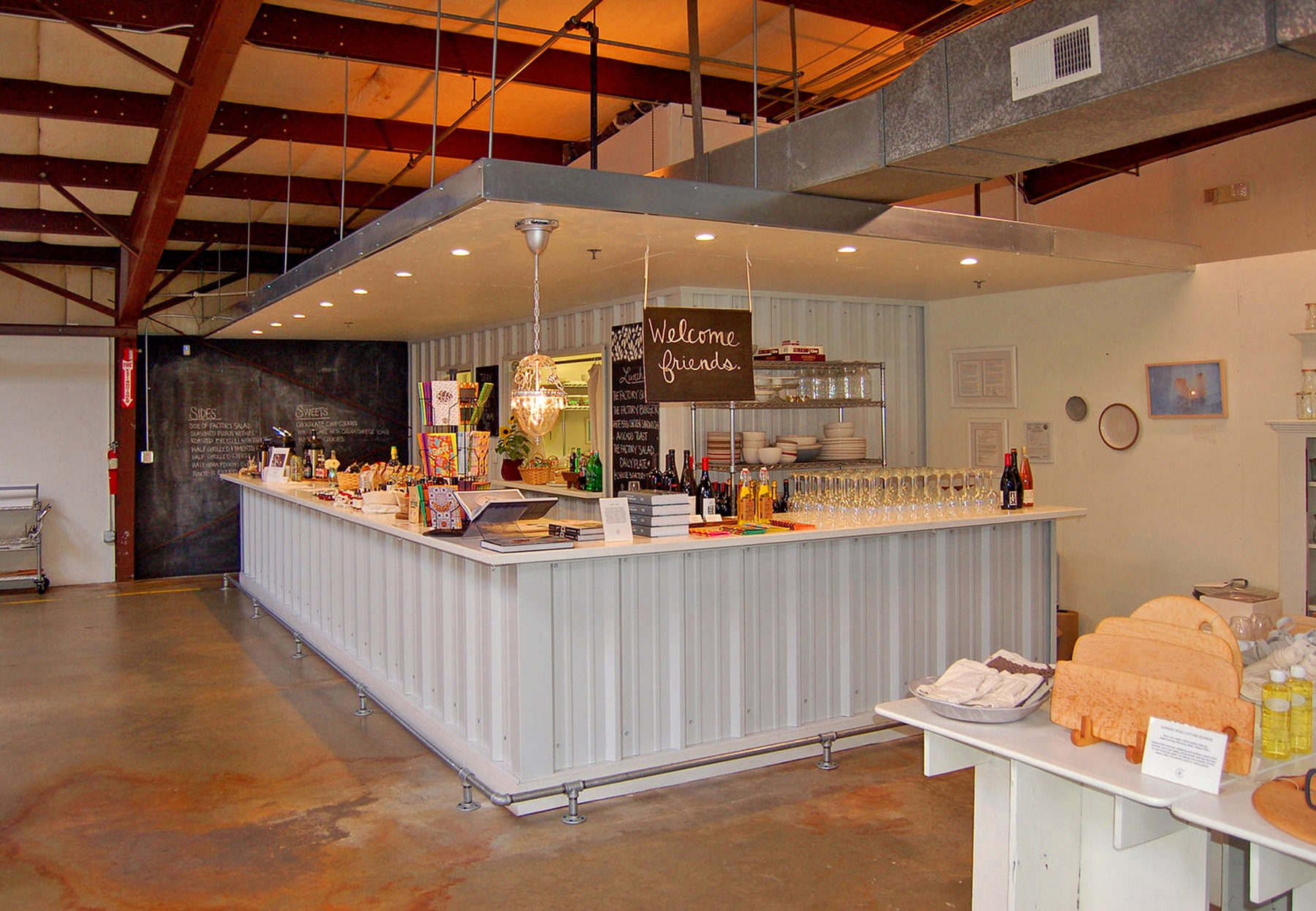 Muscle Shoals: The Factory Café often invites guests chefs from around the South to cook at special dinner events.