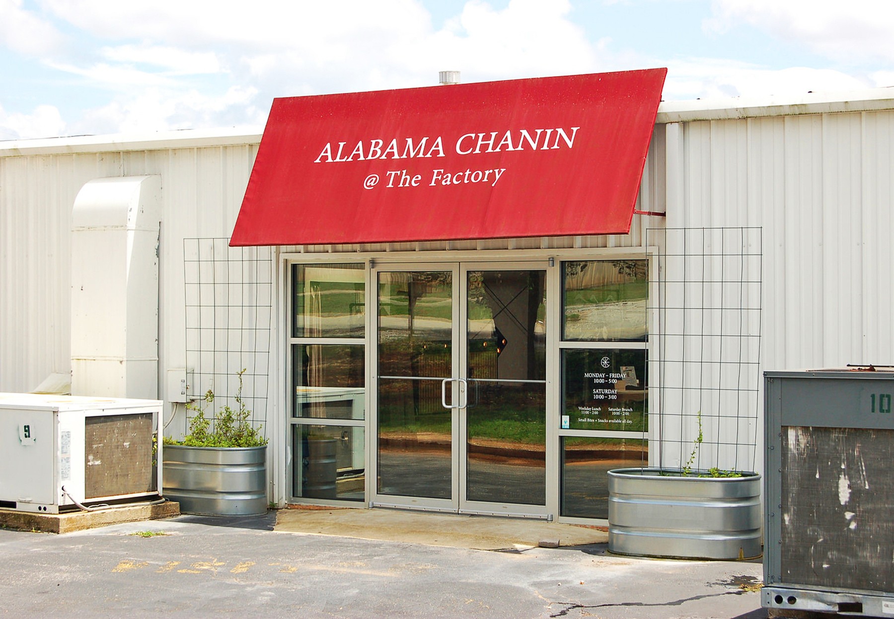 It may look industrial from the outside, but there’s real art happening at Alabama Chanin.