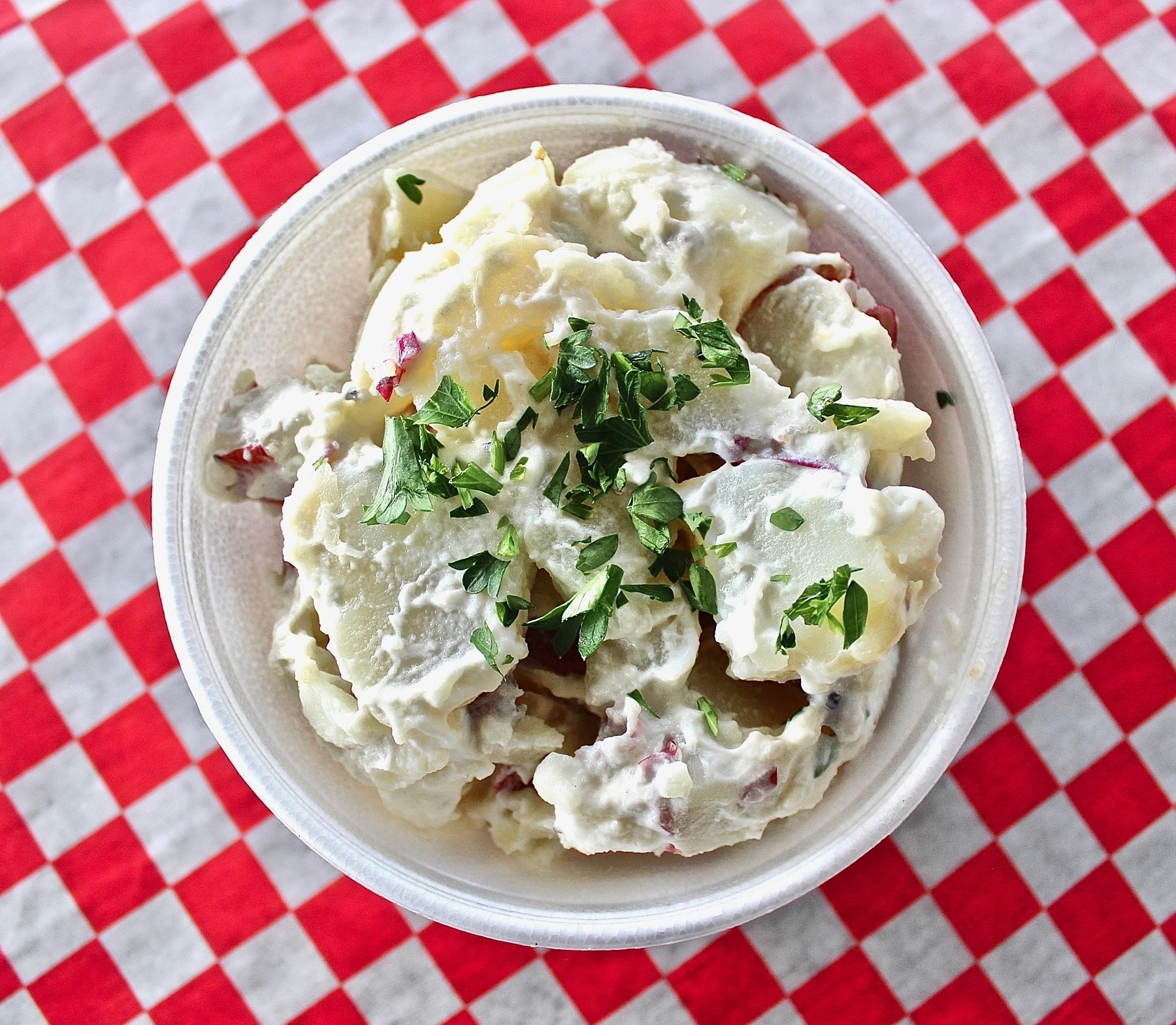 Hattie B Hot chicken potato salad 2