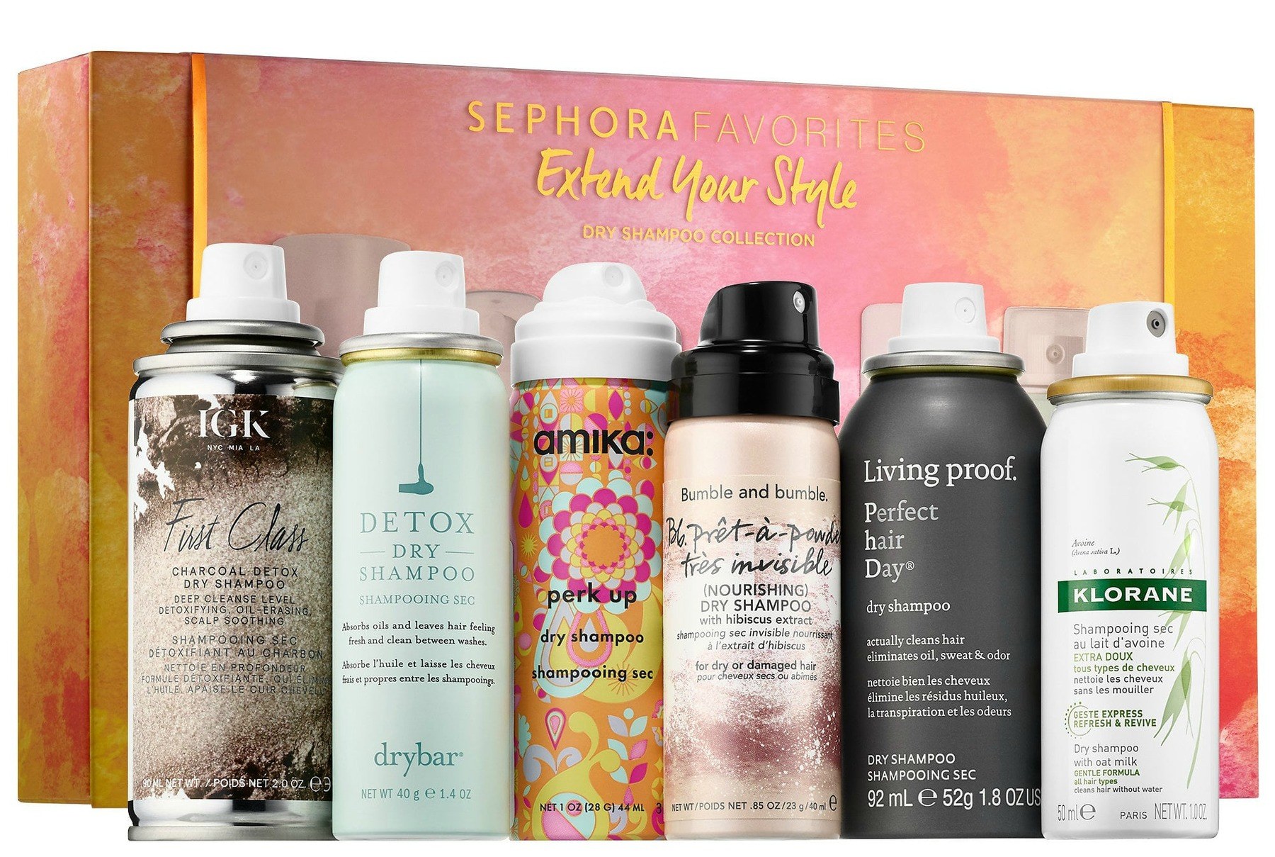 Extend Your Style Dry Shampoo Collection, $35, by Sephora Image: Sephora