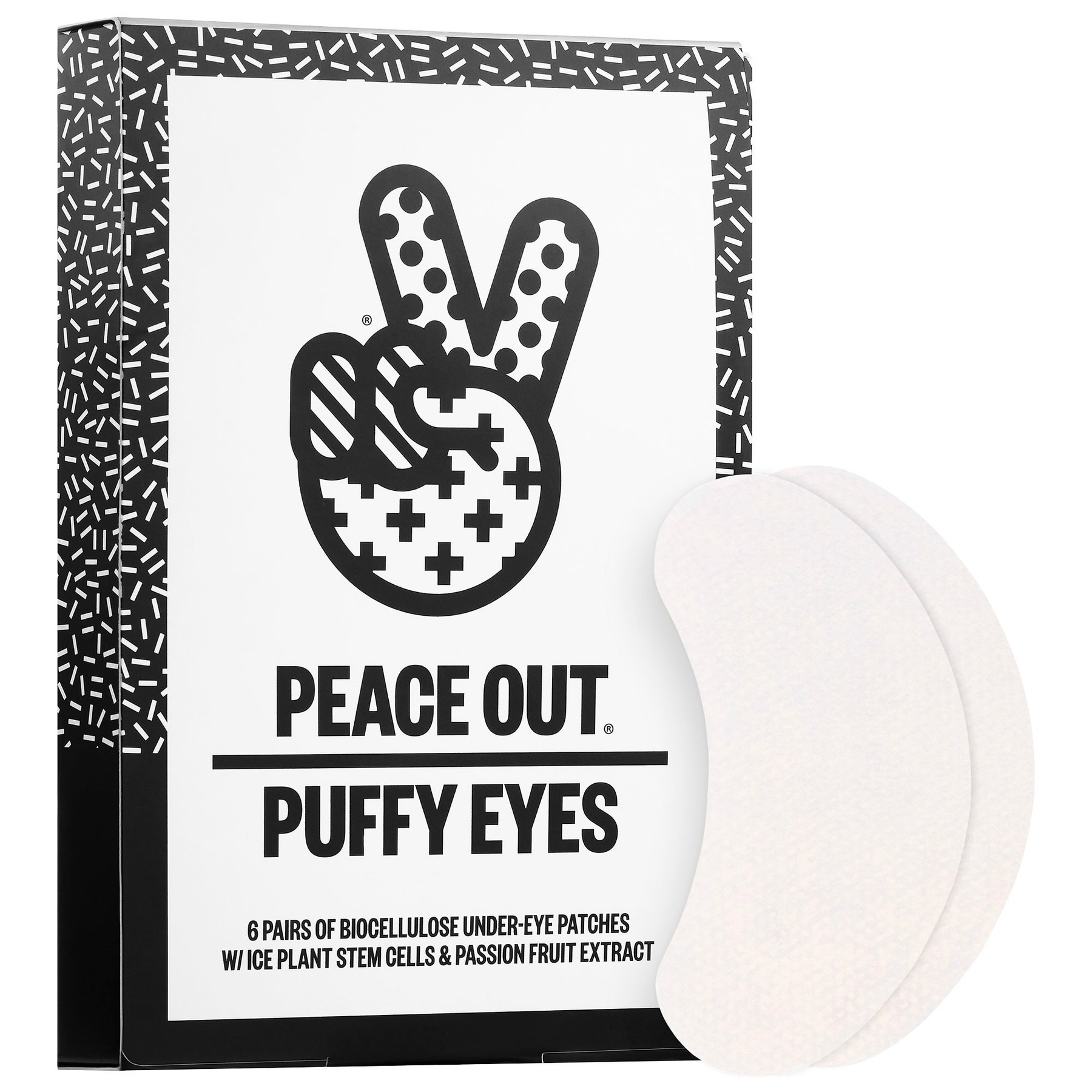 Peace Out Puffy Under-Eye Patches, $25, by Peace Out Image: Sephora