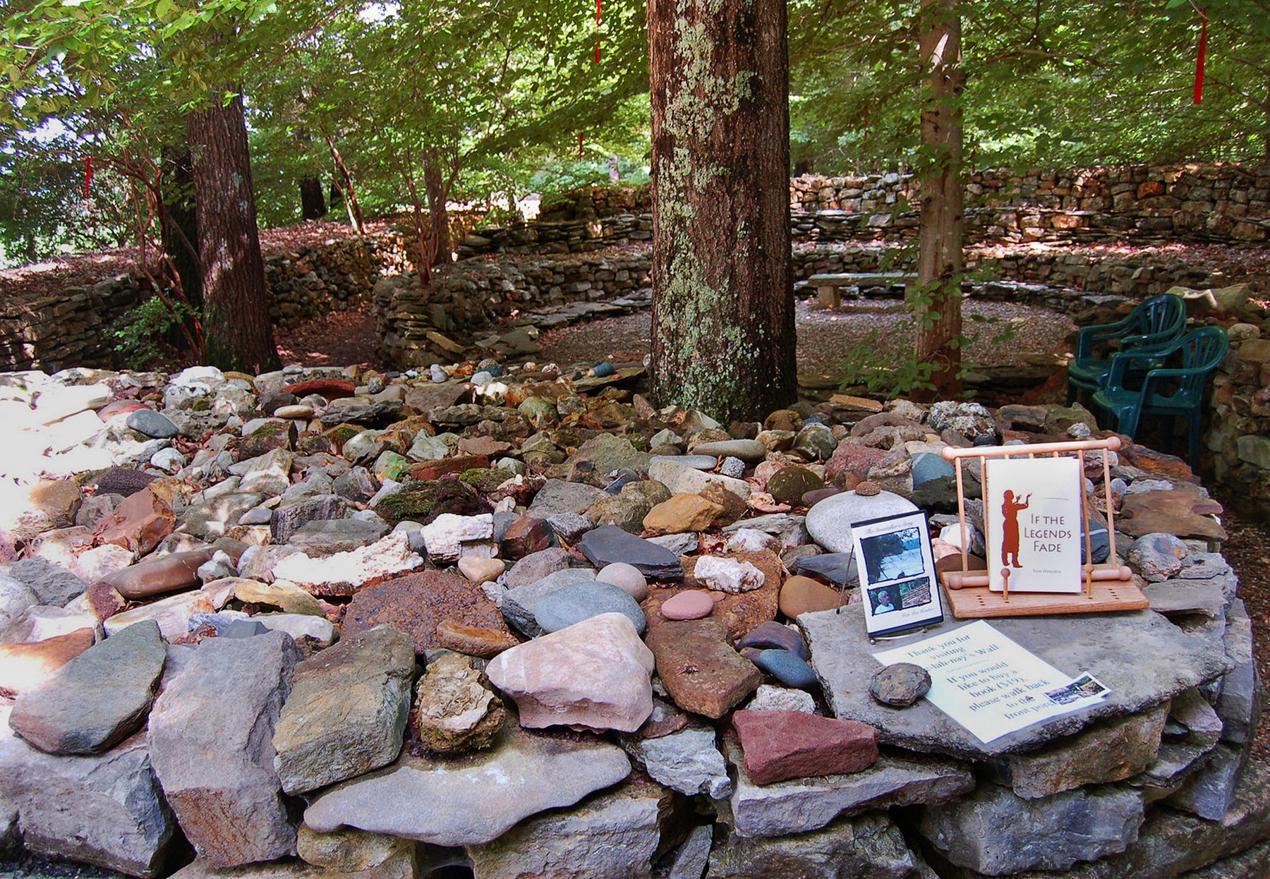 Tom’s Wall, one man’s life’s work to honor his heritage