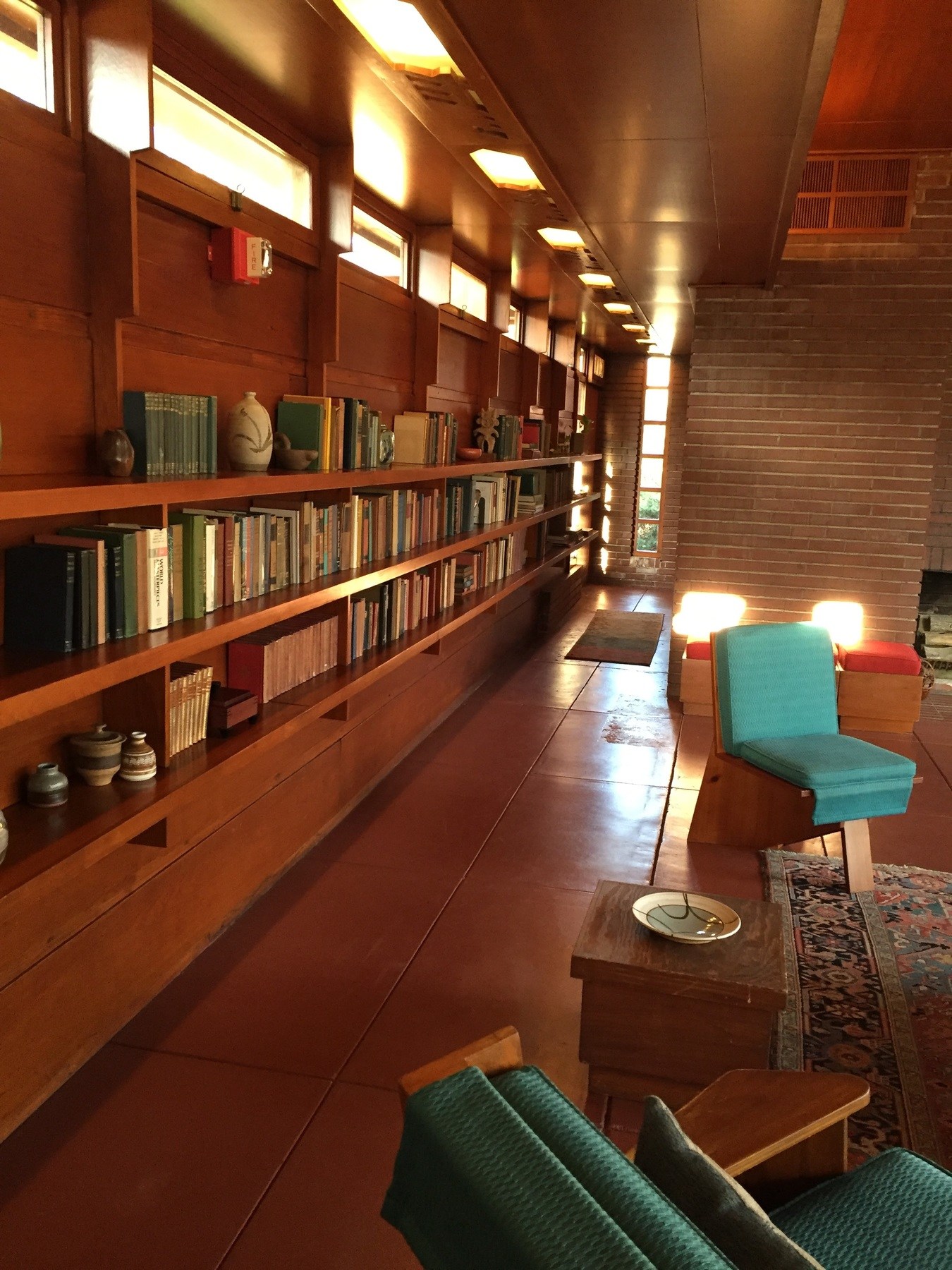 Inside the Rosenbaum House, guests can check out the home, which has been carefully preserved exactly as it was when the family lived there.