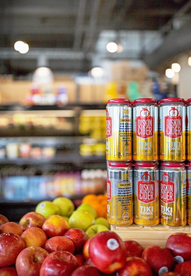 The selection of local beers and ciders is something to love.