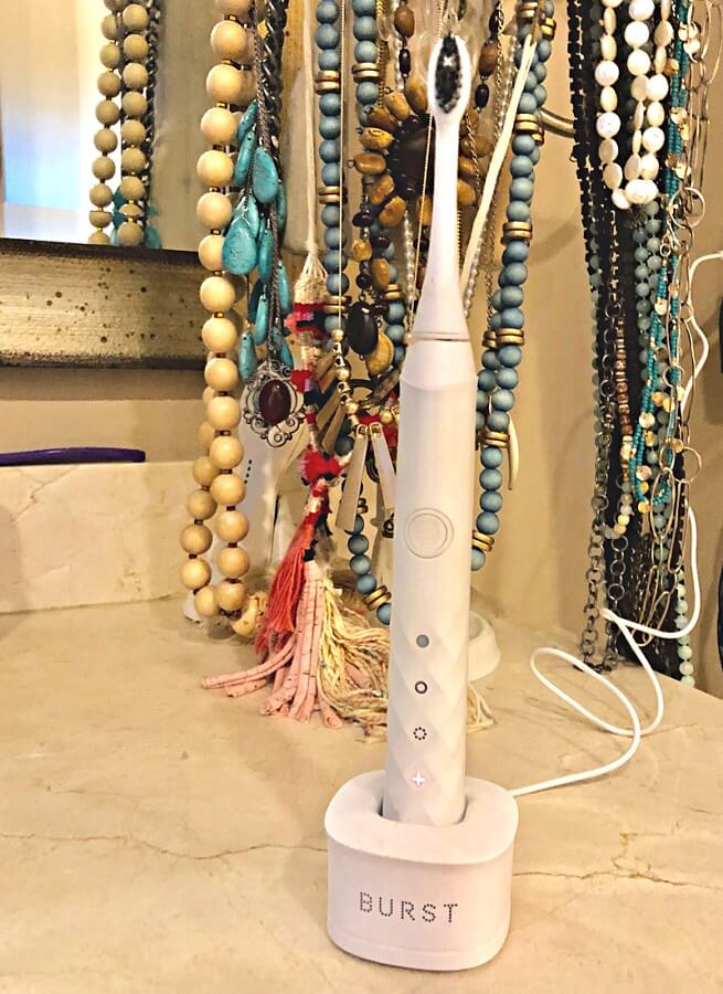 Burst toothbrush