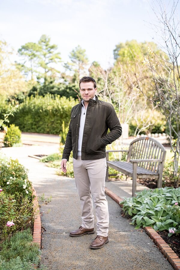 Bo is ready head to toe with this Oak Hall casual look. 