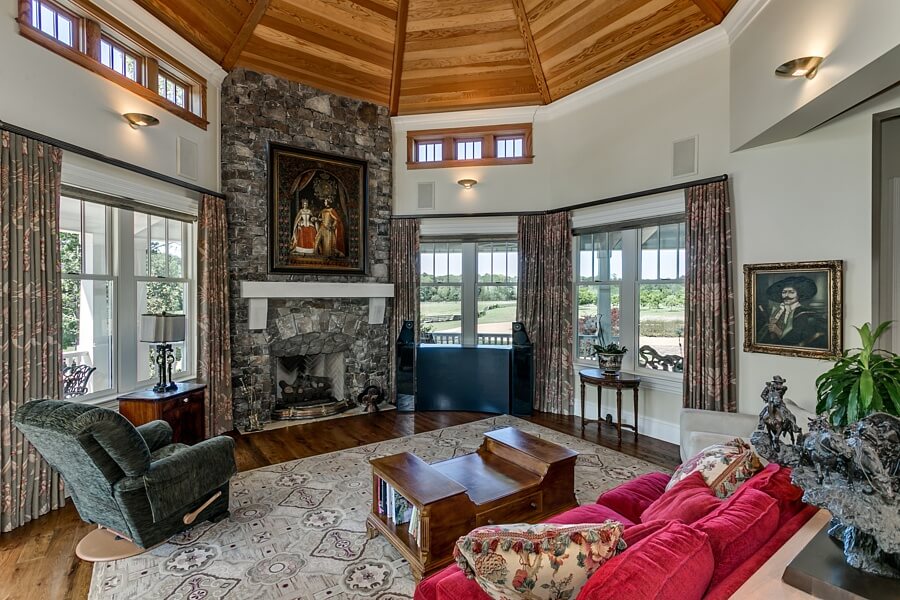 This home is nestled in the Rolling Hills of Oak Mountain, just south of Birmingham.