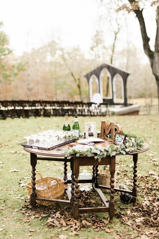 Fall Wedding Outside of Birmingham