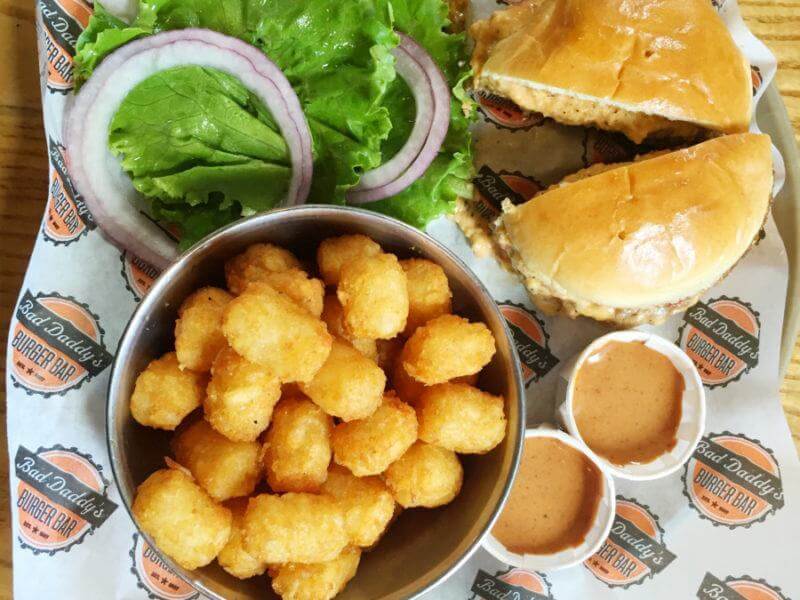 Bad Daddy's in Concourse C has the comfort food you need!