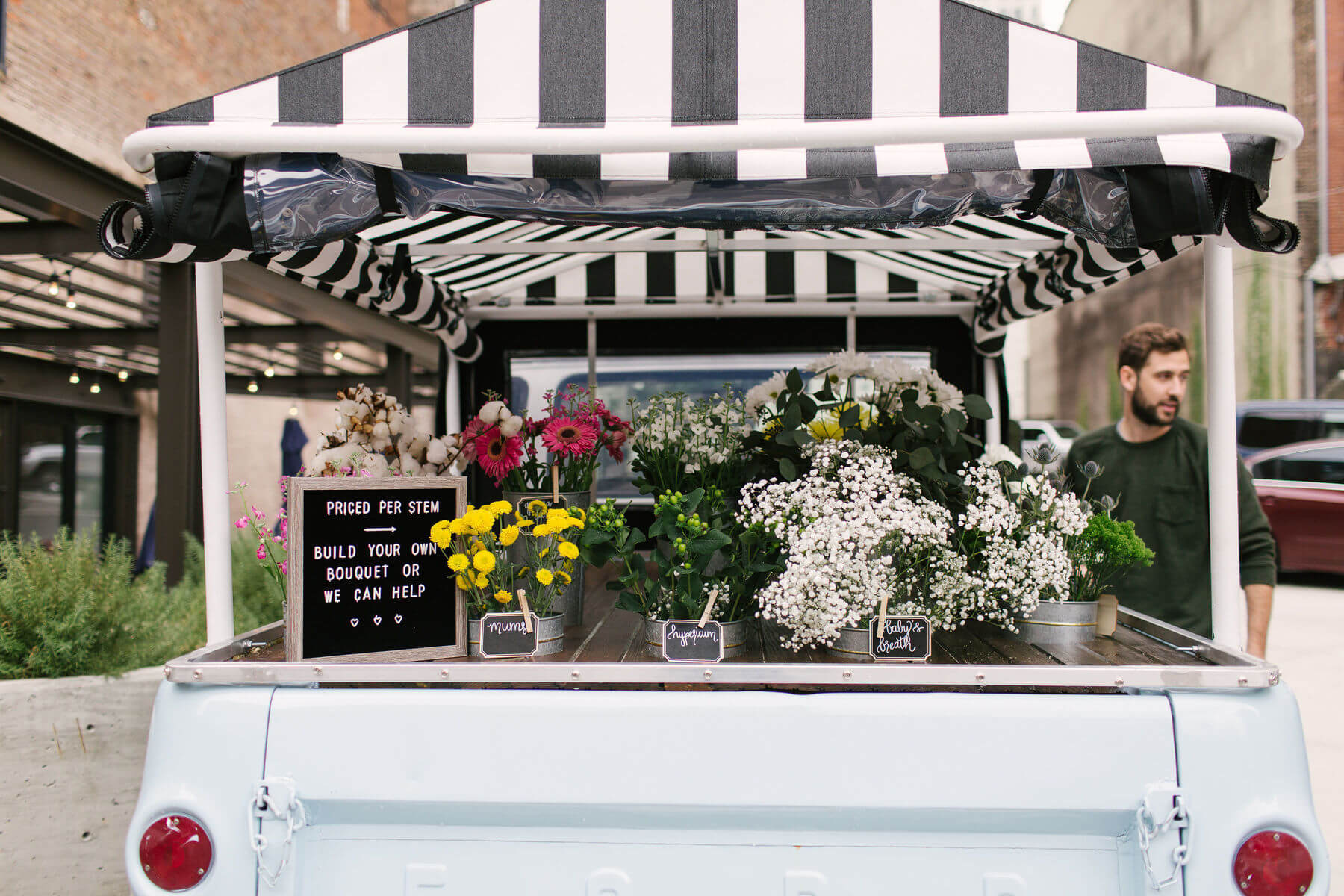 Wild Honey Flower Truck creative shops on wheels