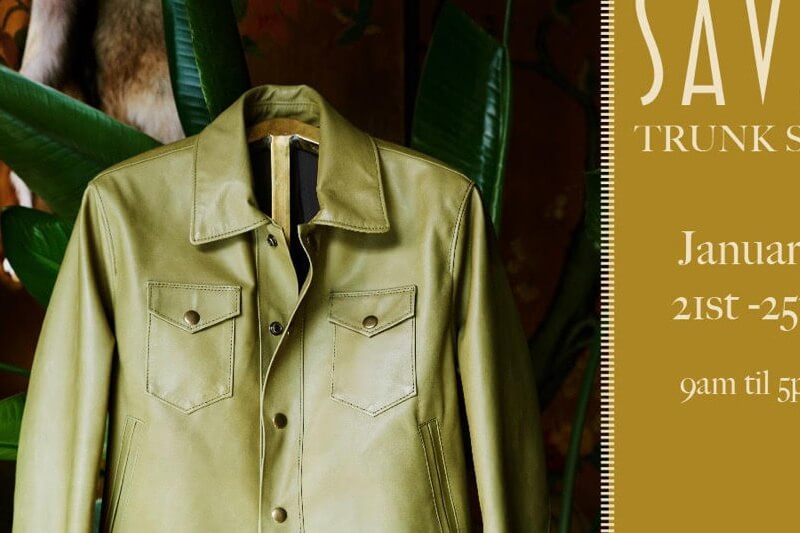 Jan 21 – 25: SAVAS Trunk Show