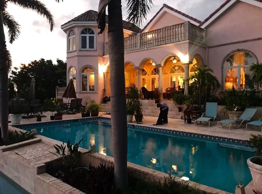 Bahia Honda night pool