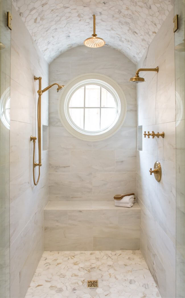 Is it possible to have wishful thoughts about your dream shower? 