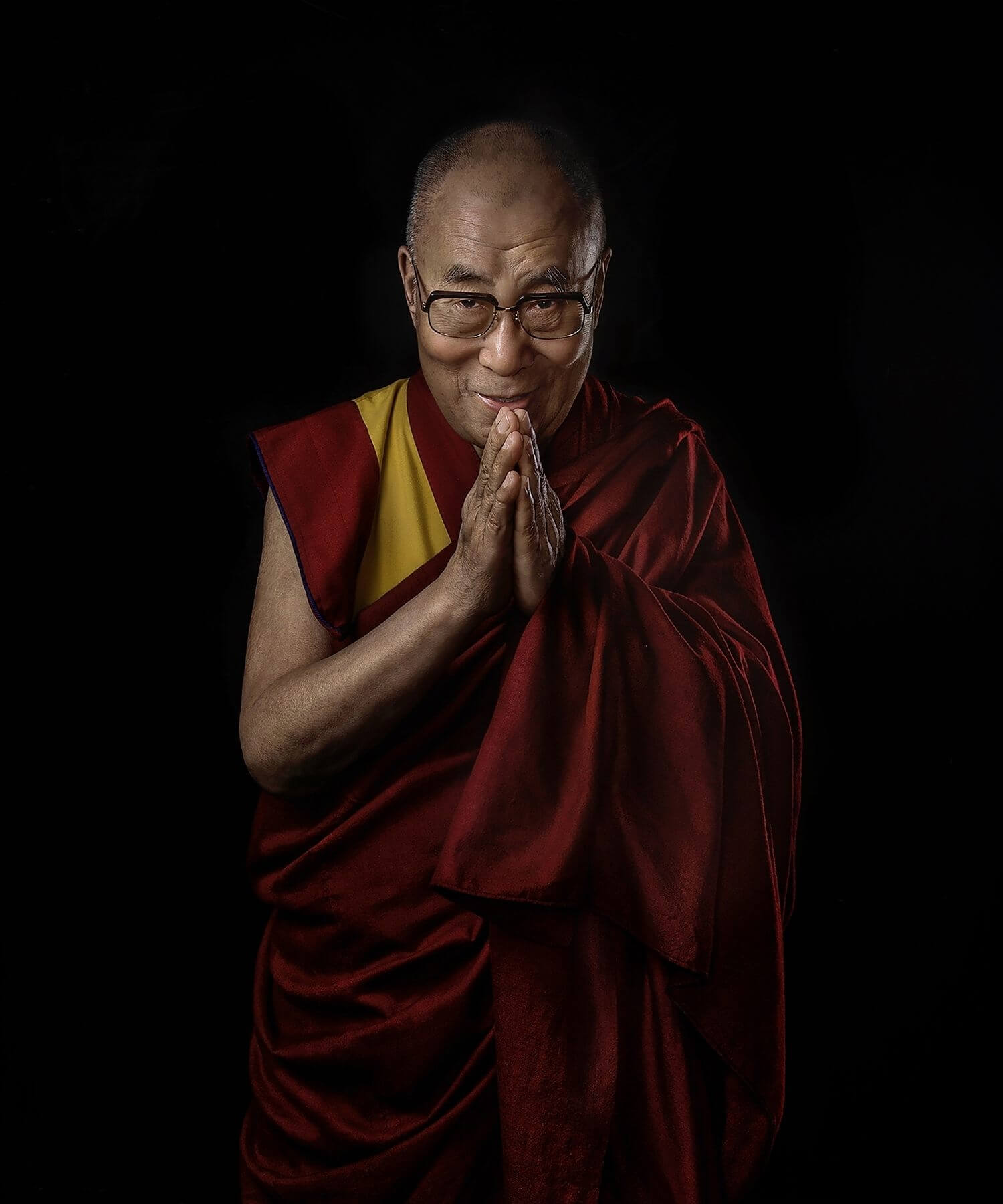 The Dalai Lama, photographed by Liesa Cole