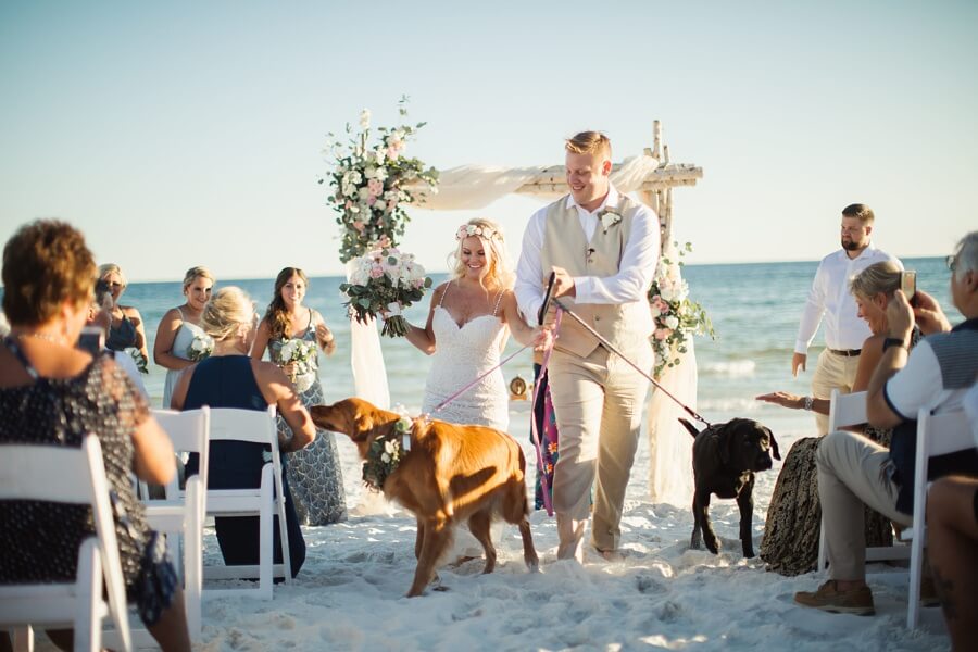 destin beach wedding