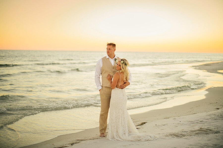 destin beach wedding