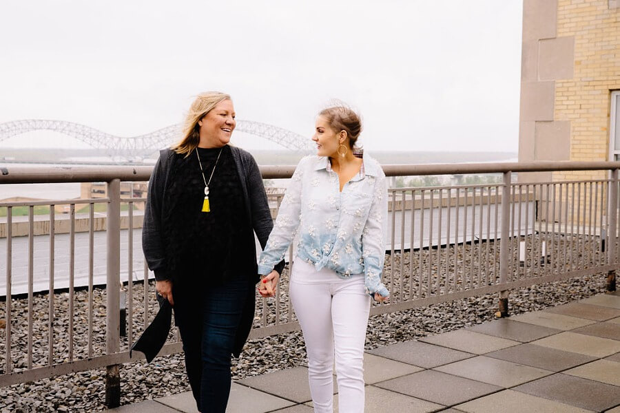 Debbi and Allie Allen Memphis