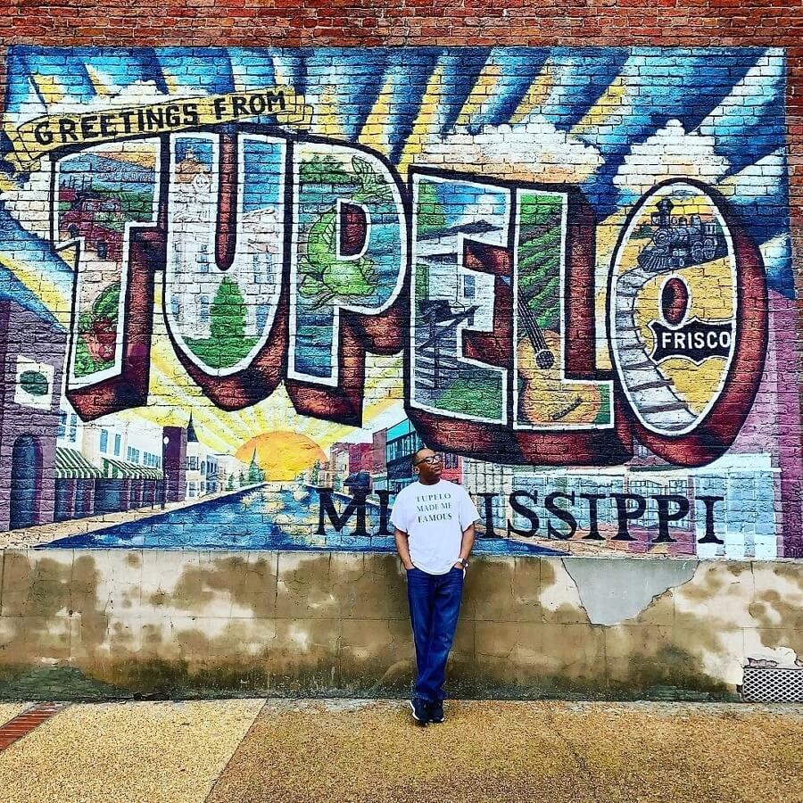 Downtown Tupelo Mural by @tracylockridge