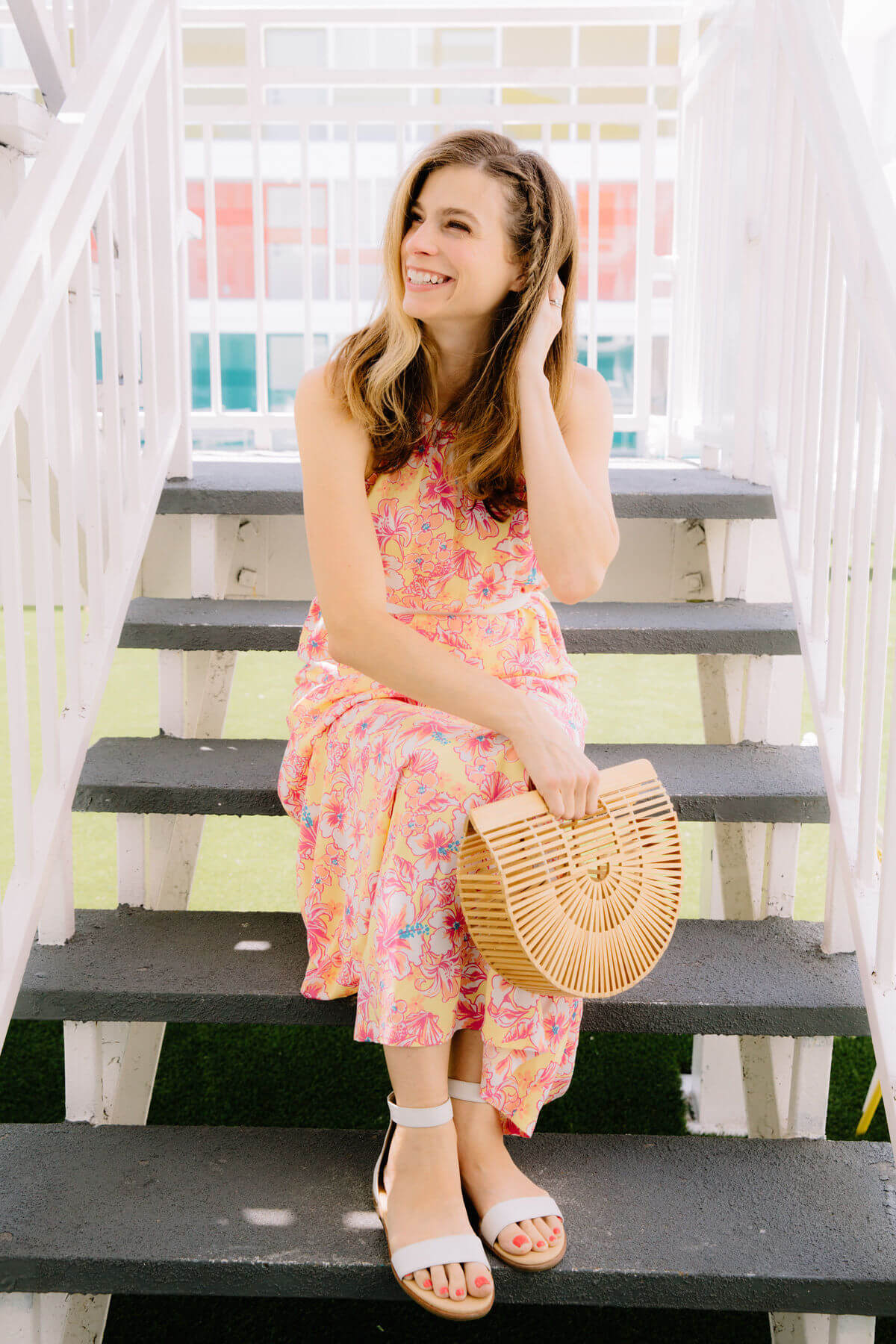 From work to a date night, this maxi is great for those hot, summer days! 