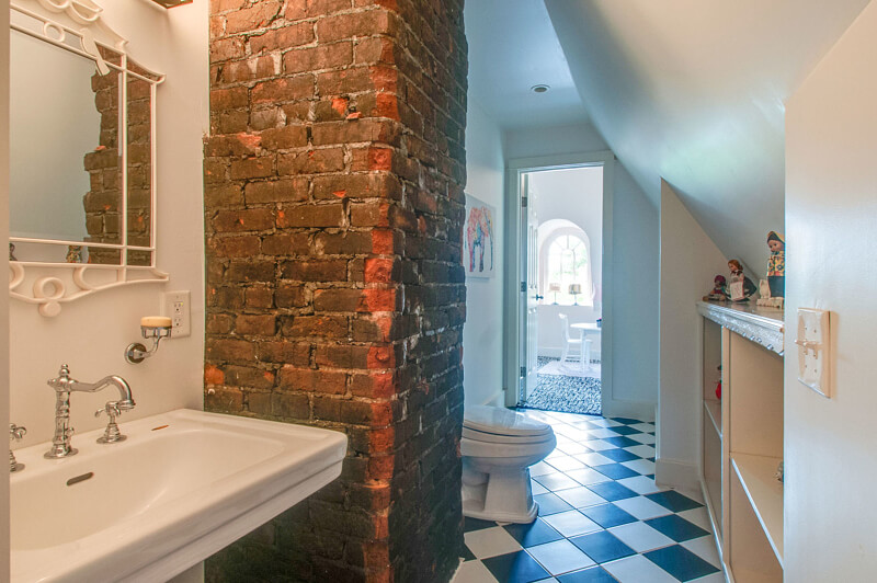 exposed brick