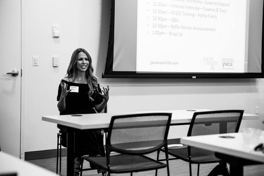 Susanne and the YWCA are making Nashville a safer place for women with Shear Haven.