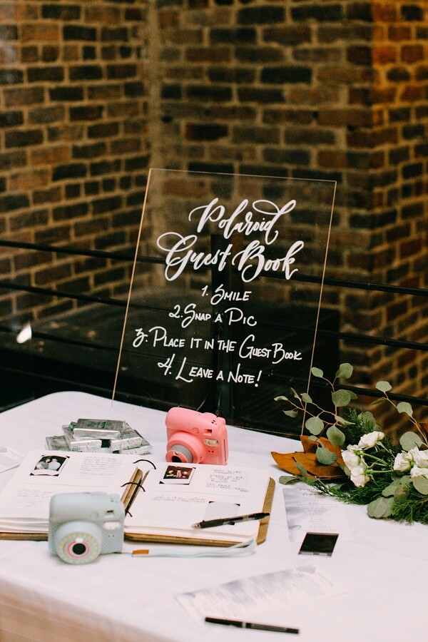 acrylic wedding trends