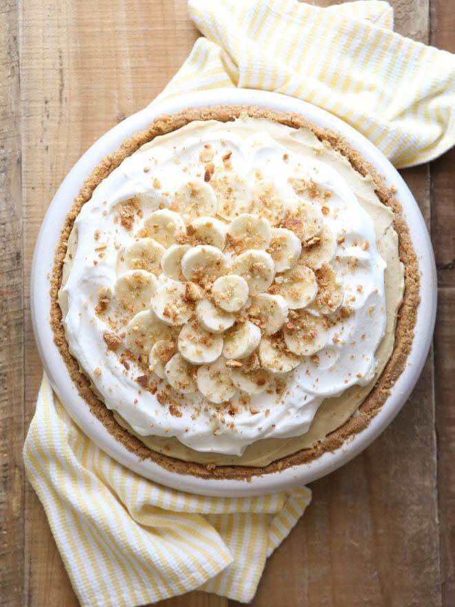 At her bed and breakfast, <a href="https://www.chateaubourbon.com/" target="_blank" rel="noopener noreferrer">Chateau Bourbon</a>, Missy Hillock serves up her specialty, the Bourbon Banana Cream Pie. Image: Missy Hillock Louisville Desserts