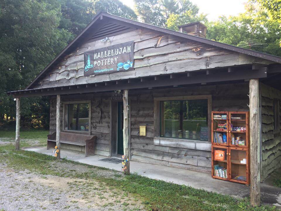 Exterior of Hallelujah Pottery