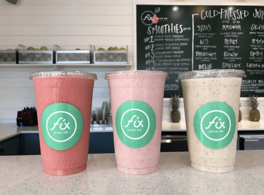 Fix Juice smoothie