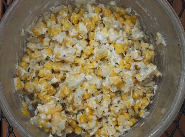 This creamy corn recipe is so easy — you'll be finished making it in 10 minutes. Find the recipe HERE. Creamy corn recipe