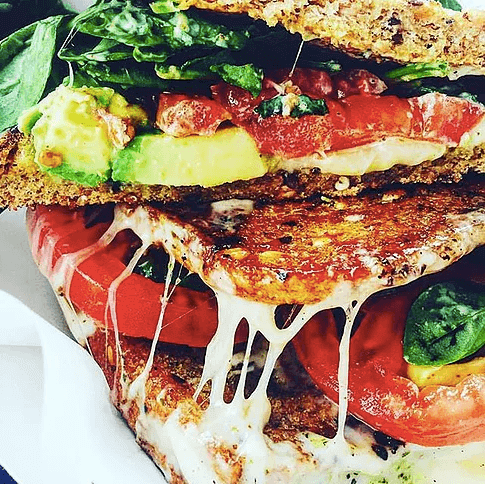 A sandwich from Mountain Goat Market
