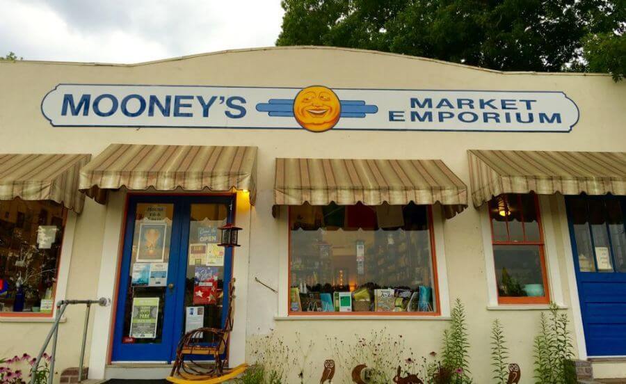 Exterior of Mooney's Market Emporium