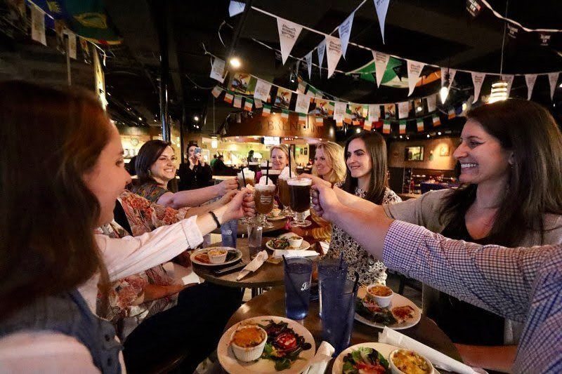 SB Birmingham - 10 Things to do in Birmingham Before Summer is Over Group cheers at Birmingham Taste Tours