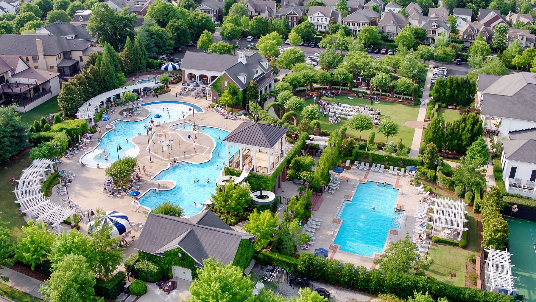 Westhaven, a Franklin Neighborhood, has resort-style pools.