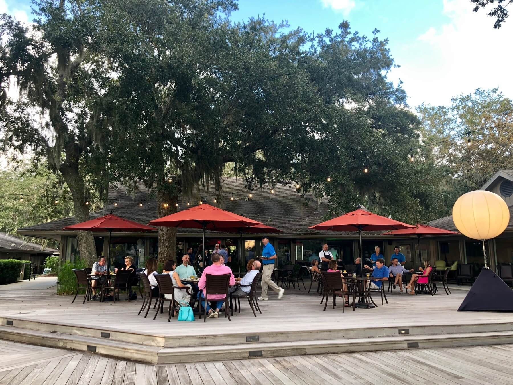 Specialty experiences such as The Sprouting Project, a multi-course meal themed around one ingredient, are a chance for chefs at the Omni to show off their skills. Image: Lisa Mowry The Sprouting Project at the Omni Amelia Island