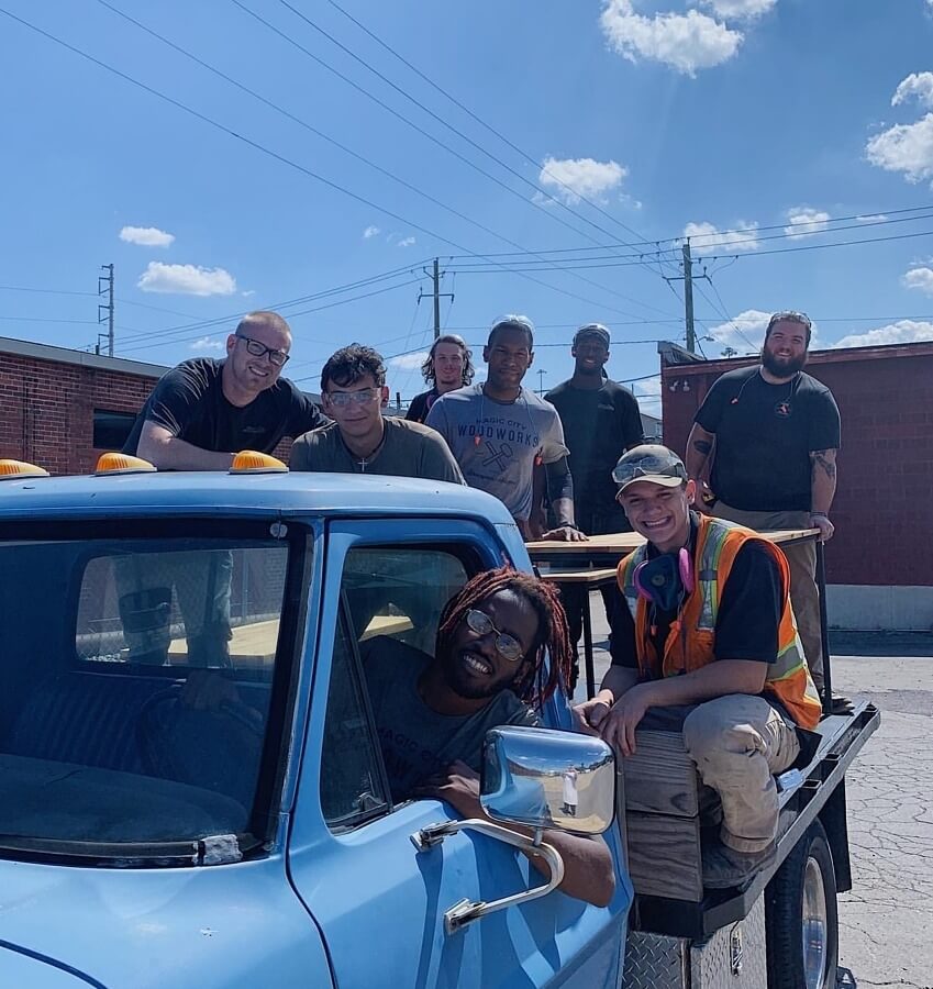 βWe get to serve women by serving men,β says Lawrence, explaining that they address the apprenticesβ family relationships as well. βWeβve had a lot of families reunite and say things like, βIβve never seen my son clicking like this before.ββ birmingham gifts