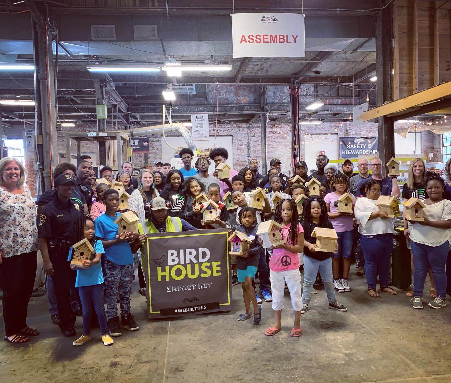 Impact Kits for kids give children a chance to learn about building, and boost their confidence while providing an opportunity for connection with their parents. This, all while supporting the meaningful work experience for the Magic City Woodworks apprentices and the families who will receive furniture from the Impact Fund. impact fund