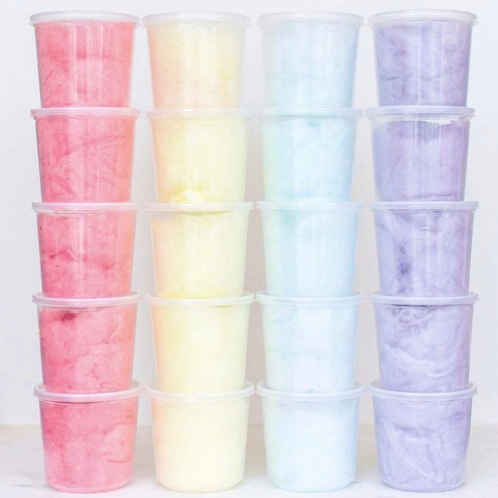 Cotton candy, $6.99 each, at Ivory Cotton Bar | Image: Ivory Cotton Candy Ivory Cotton Candy