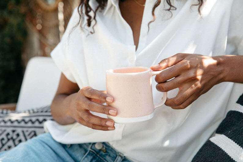 Ceramic mug, $44, at Paper & Clay Ceramic Mug at Paper & Clay