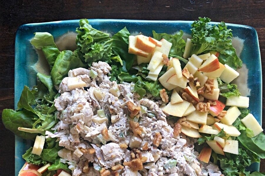 RECIPE: Apple Walnut Chicken Salad