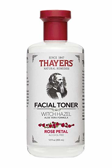 Thayers Witch Hazel Toner, $10.95, at most drugstores Thayers Witch Hazel Toner