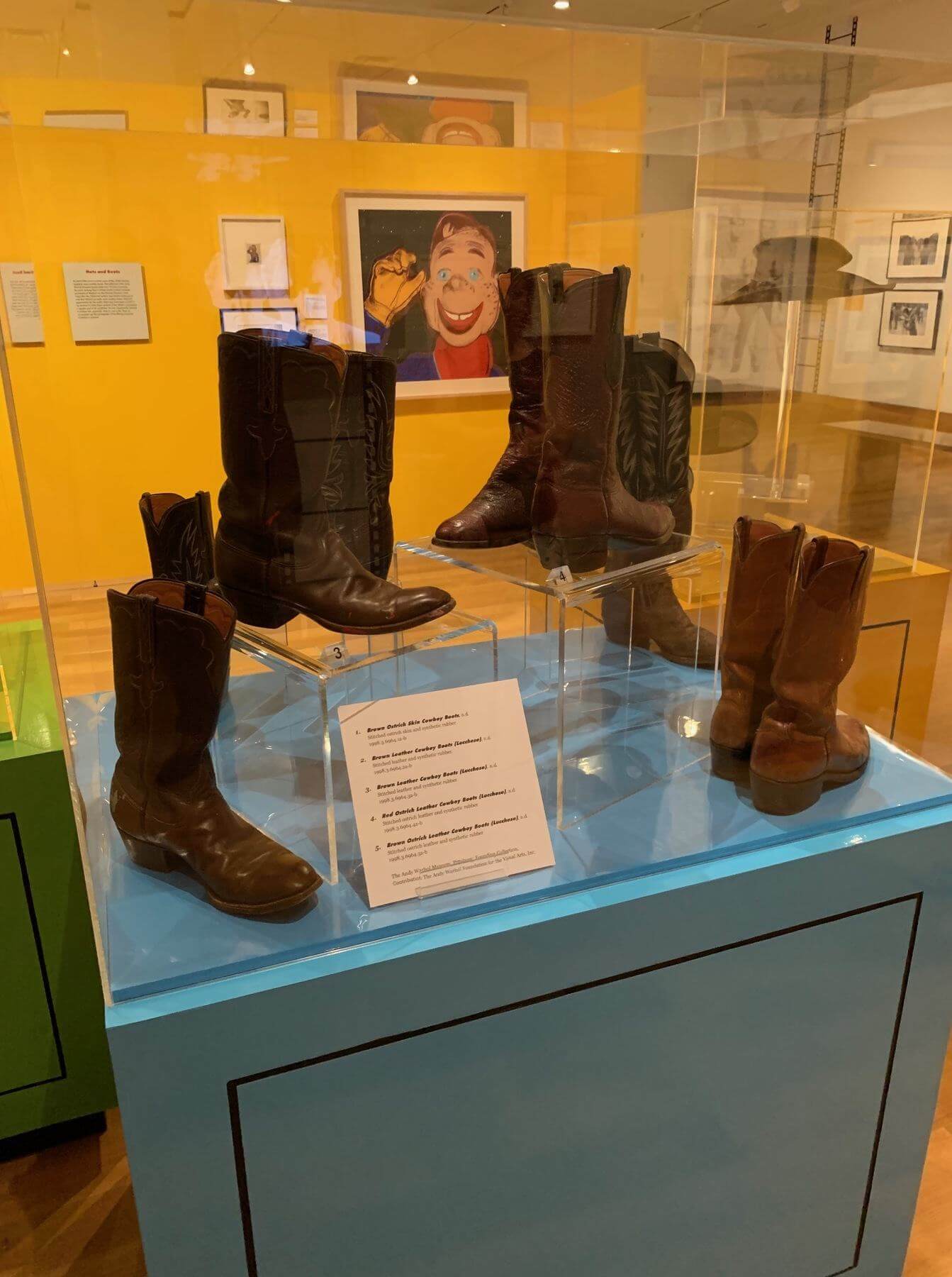 andy warhol boots