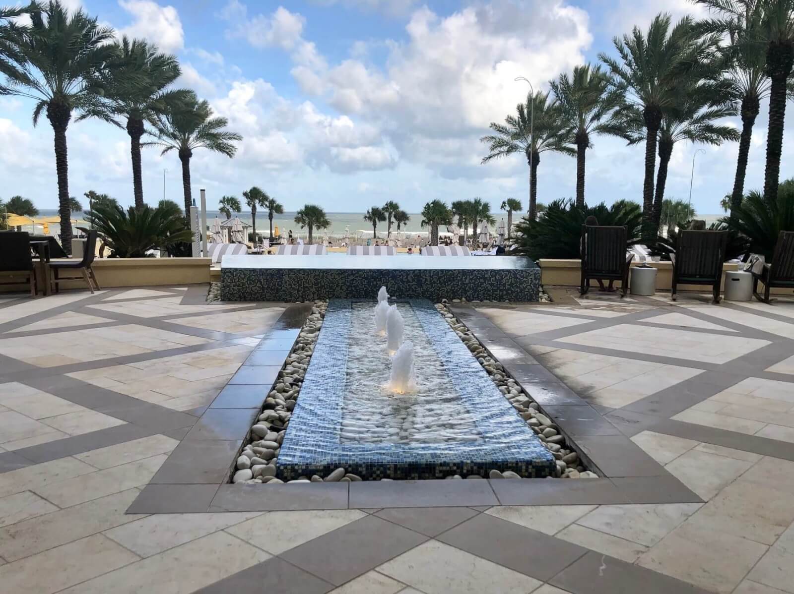 Views from the lobby at the Omni Amelia Island Resort