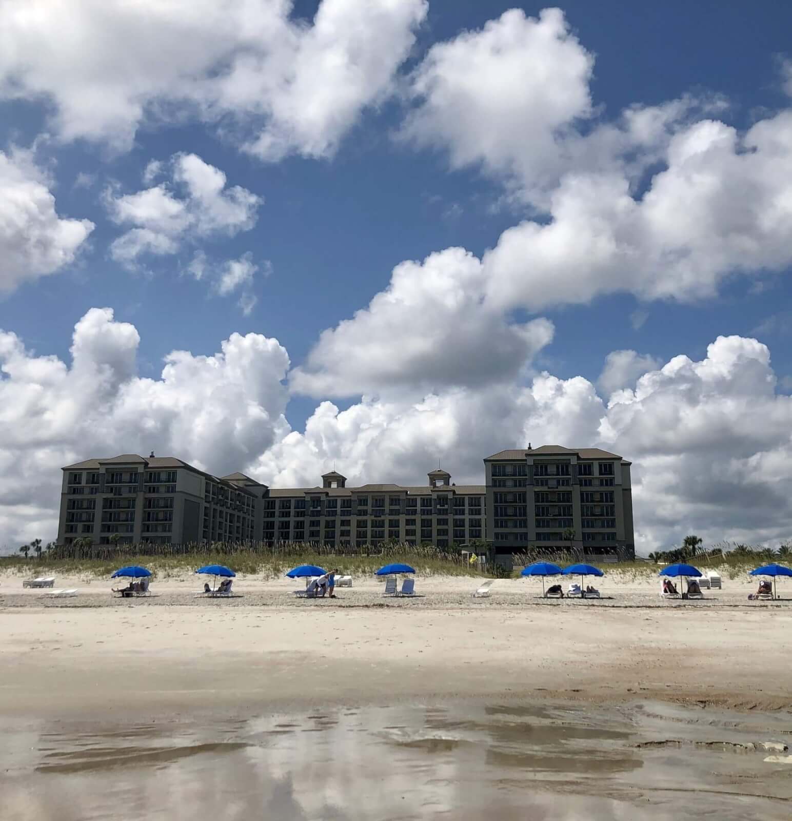 Beachfront area at The Ritz-Carlton, Amelia Island