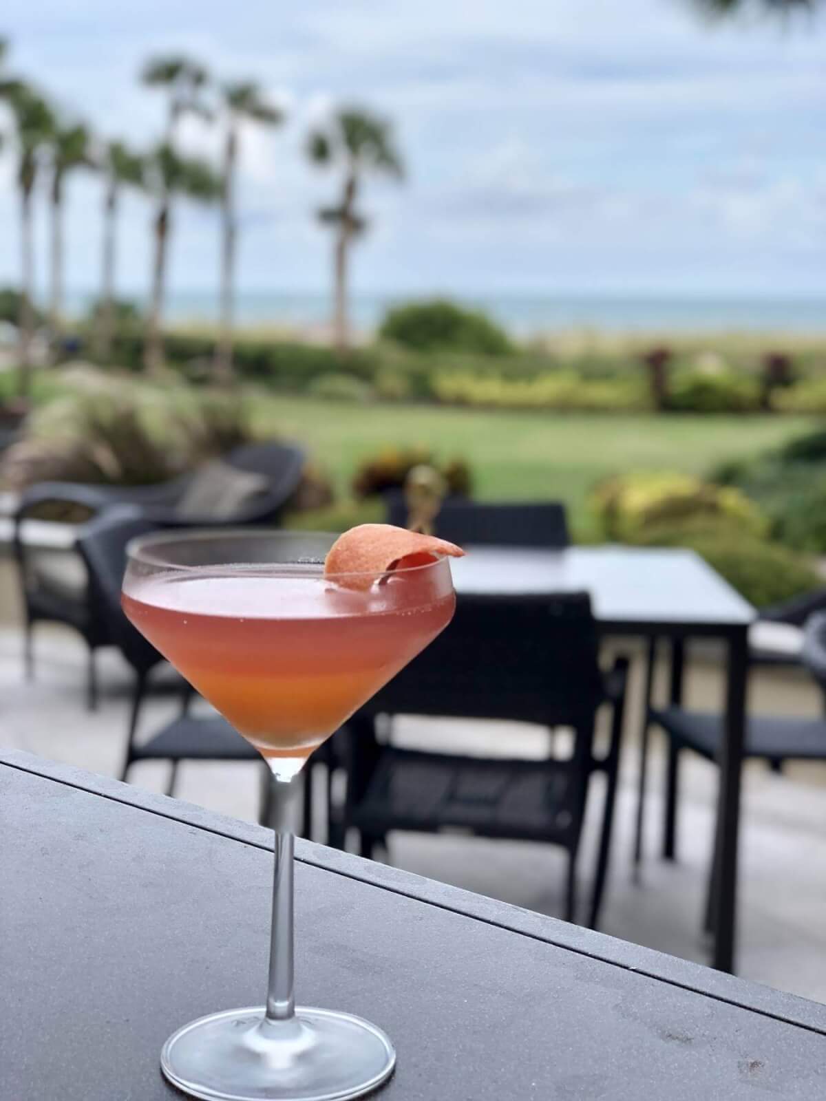 Cocktail at The Ritz-Carlton in Amelia Island, FL
