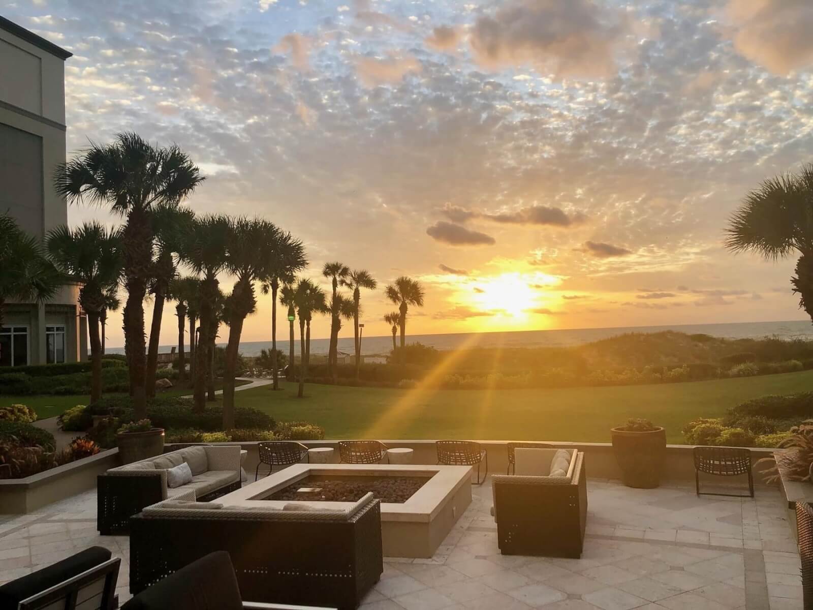 Patio at The Ritz-Carlton, Amelia Island