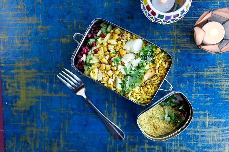 Try the Build-a-Bhel at Chaatable for a tasty combination unique to you! Image: Chaatable Chaatable Build-a-Bhel- Healthy meals Nashville